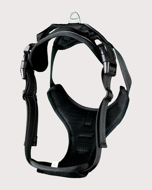 Furbeez Pet Accessories : Dog Harness Black/XL