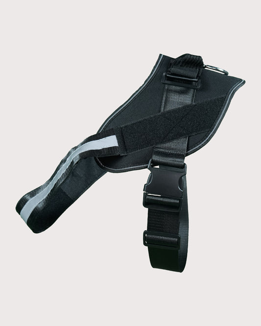 Furbeez Pet Accessories : Dog Harness Black/Large