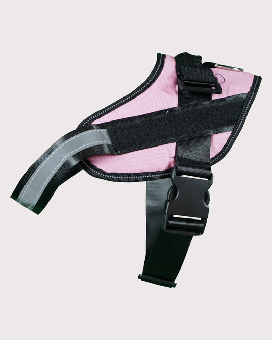 Furbeez Pet Accessories : Dog Harness Pink/Medium