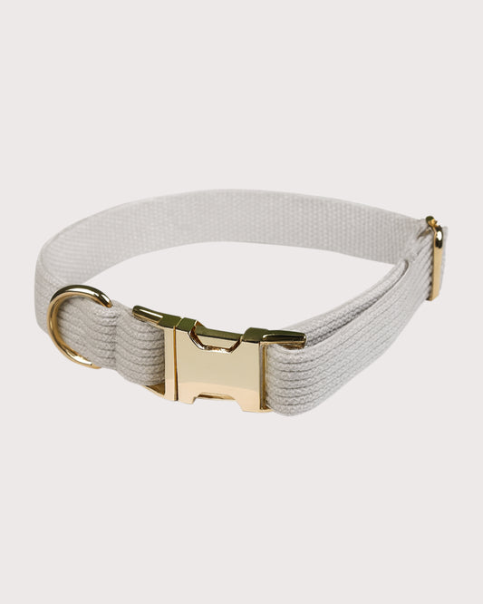 Furbeez Pet Accessories : Gray Dog Collar Large