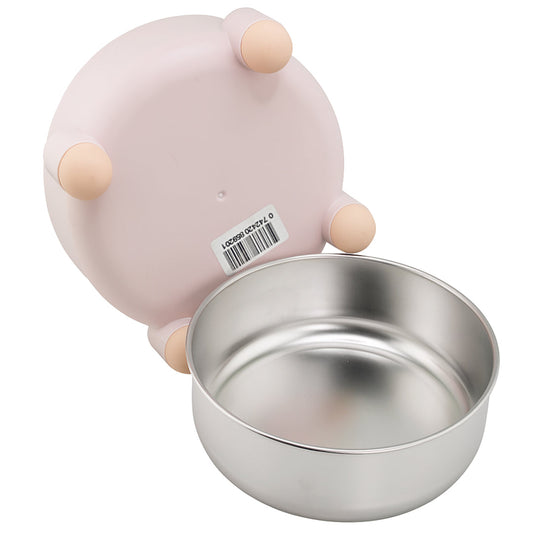 Furbeez Pet Accessories : SS Pet Water/Food Bowl Pink Furbeez