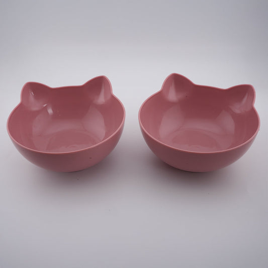 Furbeez Pet Accessories : PetDuo Set Water/Food Bowl Pink Furbeez