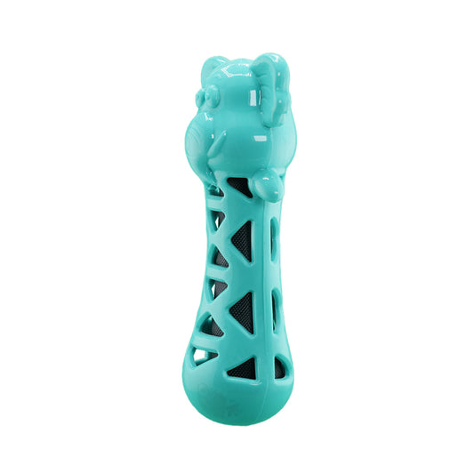 Furbeez Dog Toy : Green Elephant toy Furbeez