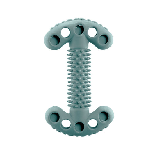 Furbeez Dog Toy : Gray Bone toy Furbeez