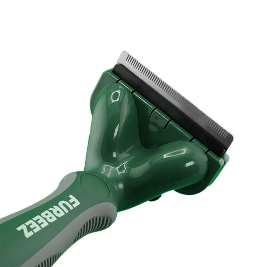 Furbeez Grooming Accessories : Undercoat Deshedding Tool Green Medium Furbeez
