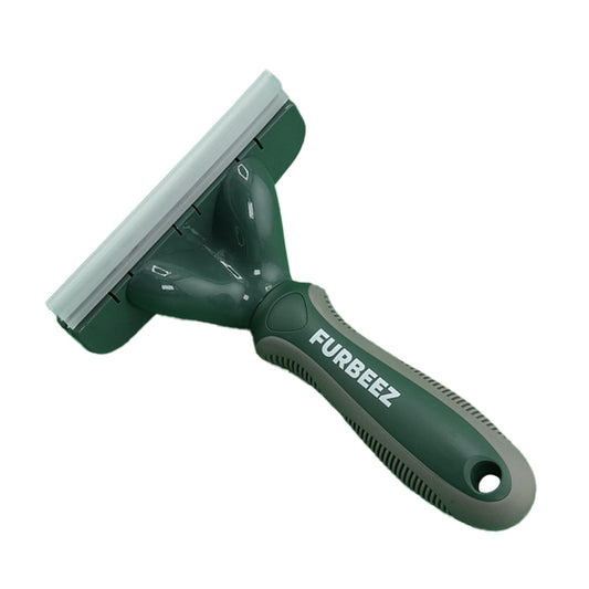 Furbeez Grooming Accessories: Undercoat Deshedding Tool Green Large Furbeez