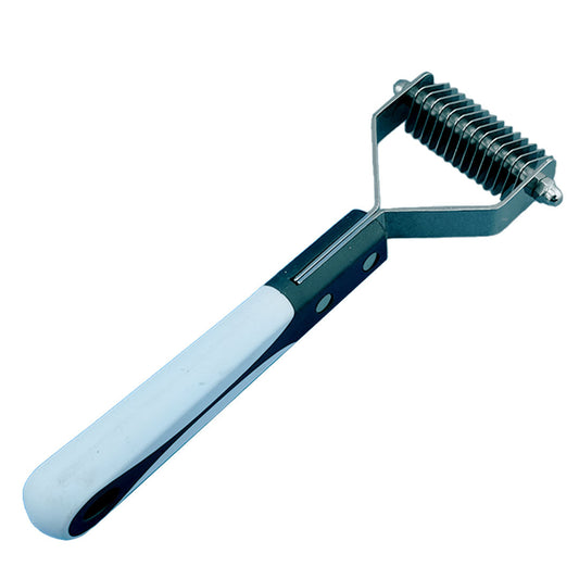 Furbeez Grooming Accessories: pet Dematting comb Blue/Black medium Furbeez