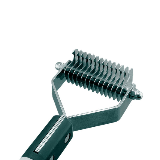 Furbeez Grooming Accessories: pet Dematting comb Blue/Black medium Furbeez