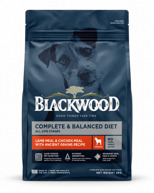 Blackwood Lamb Meal & Chicken meal with ancient grain Recipe All life Stages/ 2kg