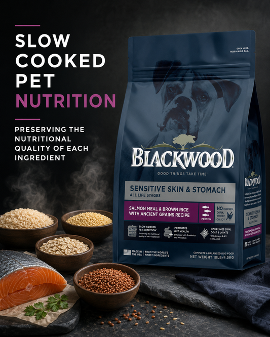 Blackwood Salmon Meal & brown Rice with ancient grains Recipe All life stages dog/ 4.5 kg