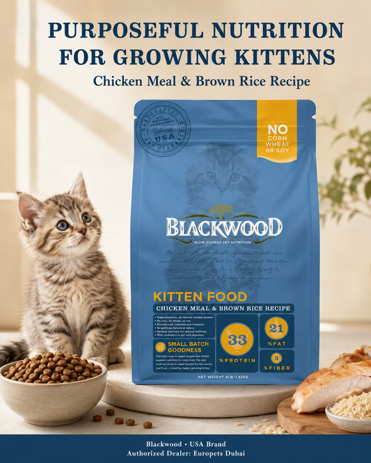 Blackwood Chicken Meal & brown rice Recipe all life stages Kitten Food / 1.82 kg