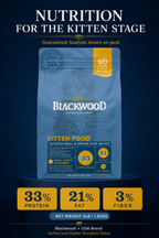 Blackwood Chicken Meal & brown rice Recipe all life stages Kitten Food / 1.82 kg