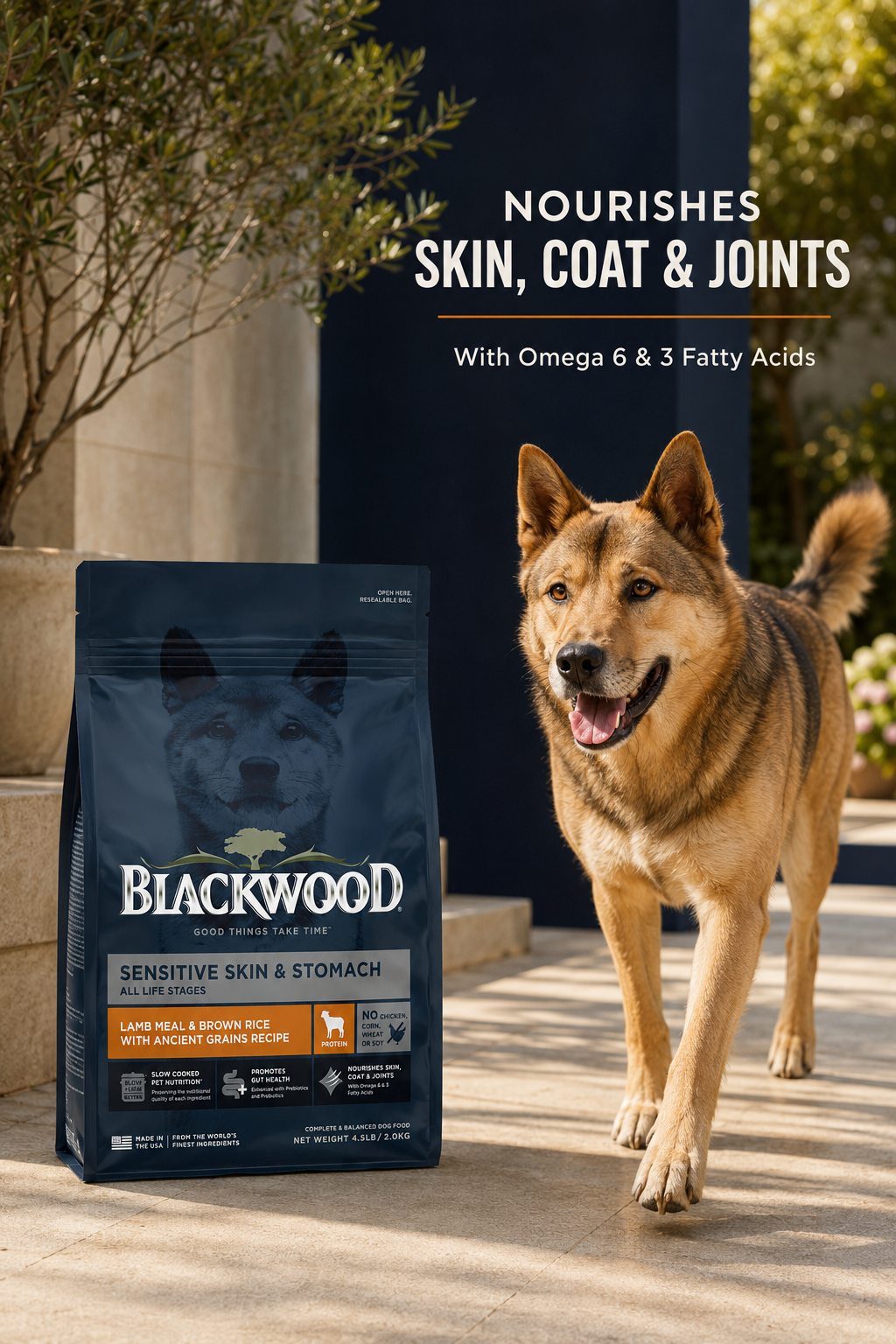 Blackwood Lamb Meal & brown Rice with ancient grains Recipe All life stages dog/ 2 kg