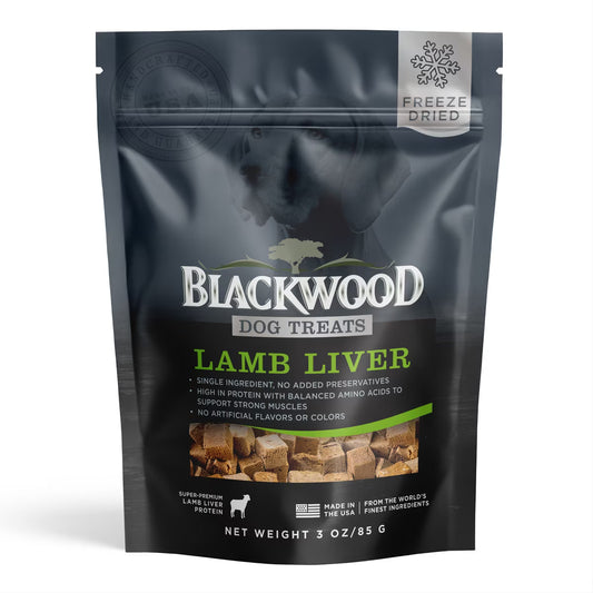 Blackwood Lamb Liver dog treats 85 GM