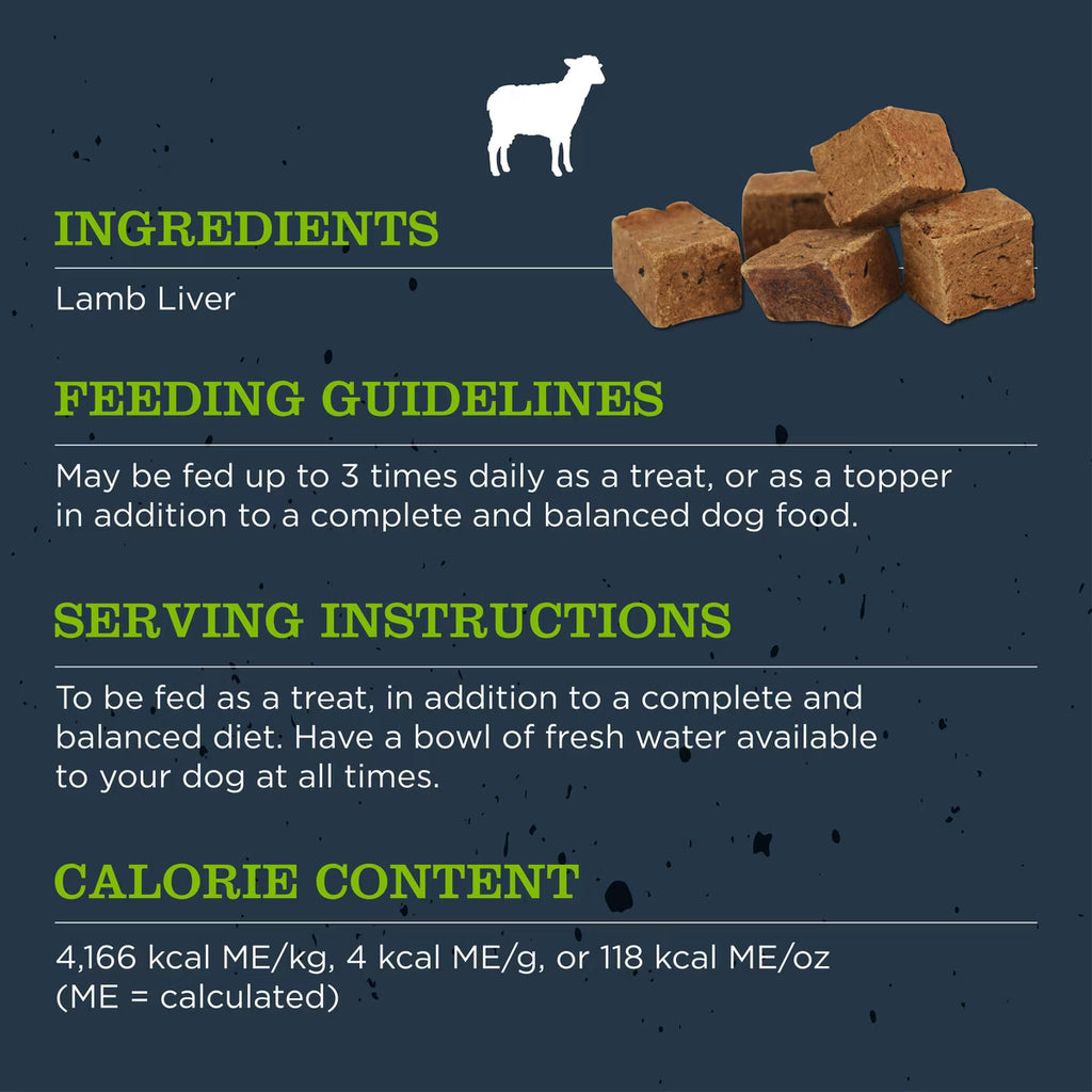 Blackwood Lamb Liver dog treats 85 GM