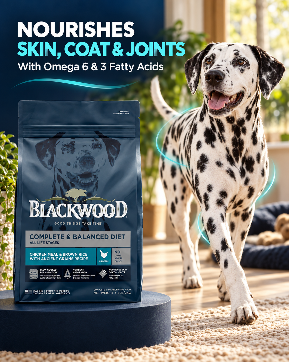 Blackwood Chicken Meal & brown rice with ancient grains Recipe All Life stage/ 2 kg