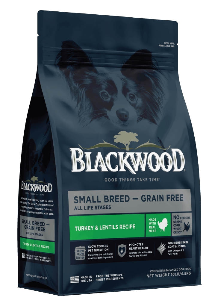 Blackwood Small Breed Grain free Turkey & Lentils Recipe All life stages dog food/ 4.5 kg