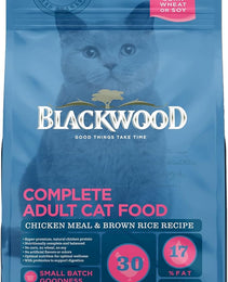 Blackwood Chicken Meal & brown rice Recipe Adult cat Food/ 1.82 kg