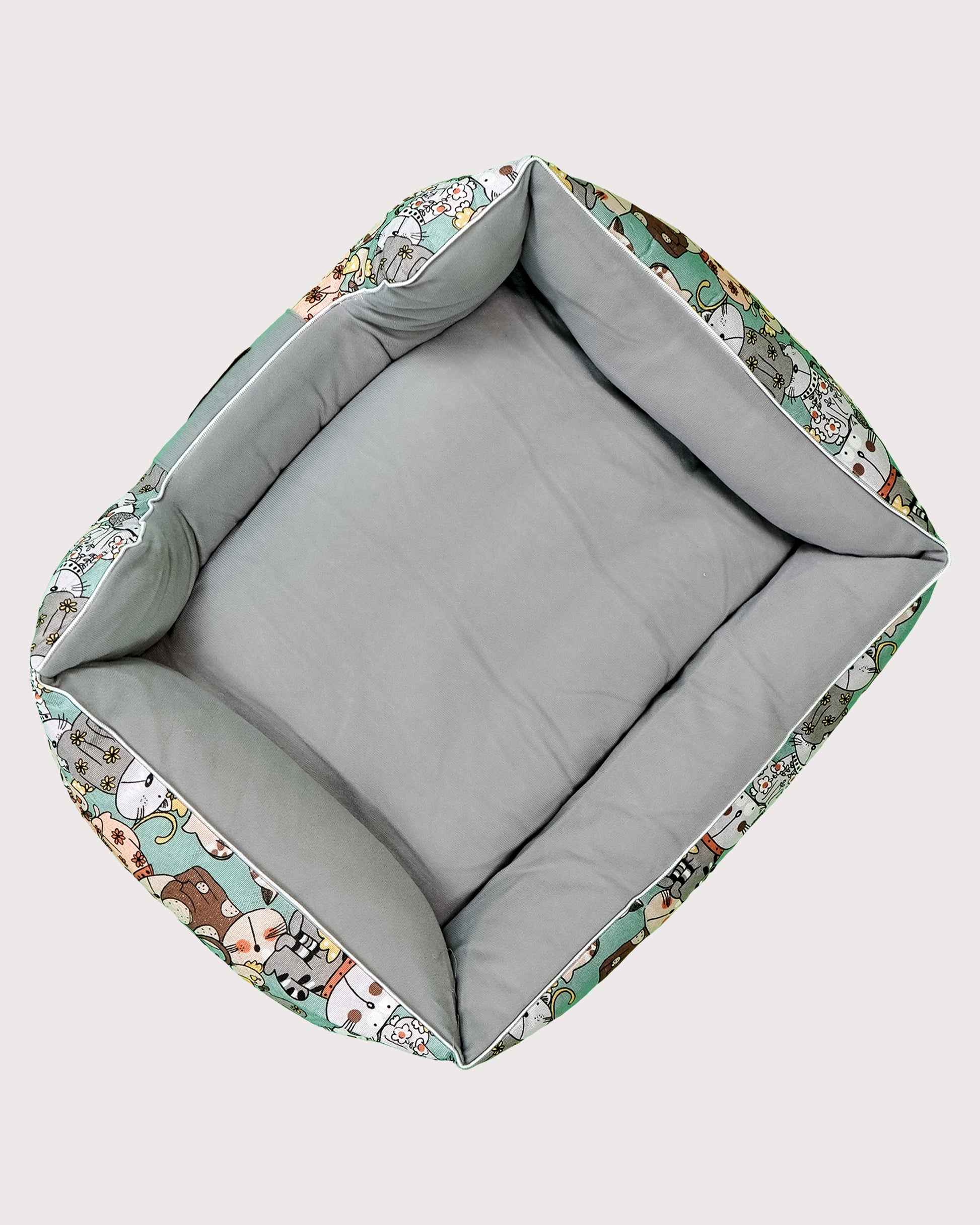 Furbeez Pet Beds: Small Doodle Beds Gray
