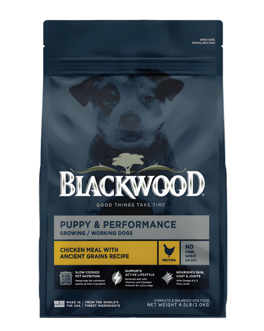 Blackwood Puppy & Performance Chicken Meal with Ancient Grain Recipe/ 2 Kg