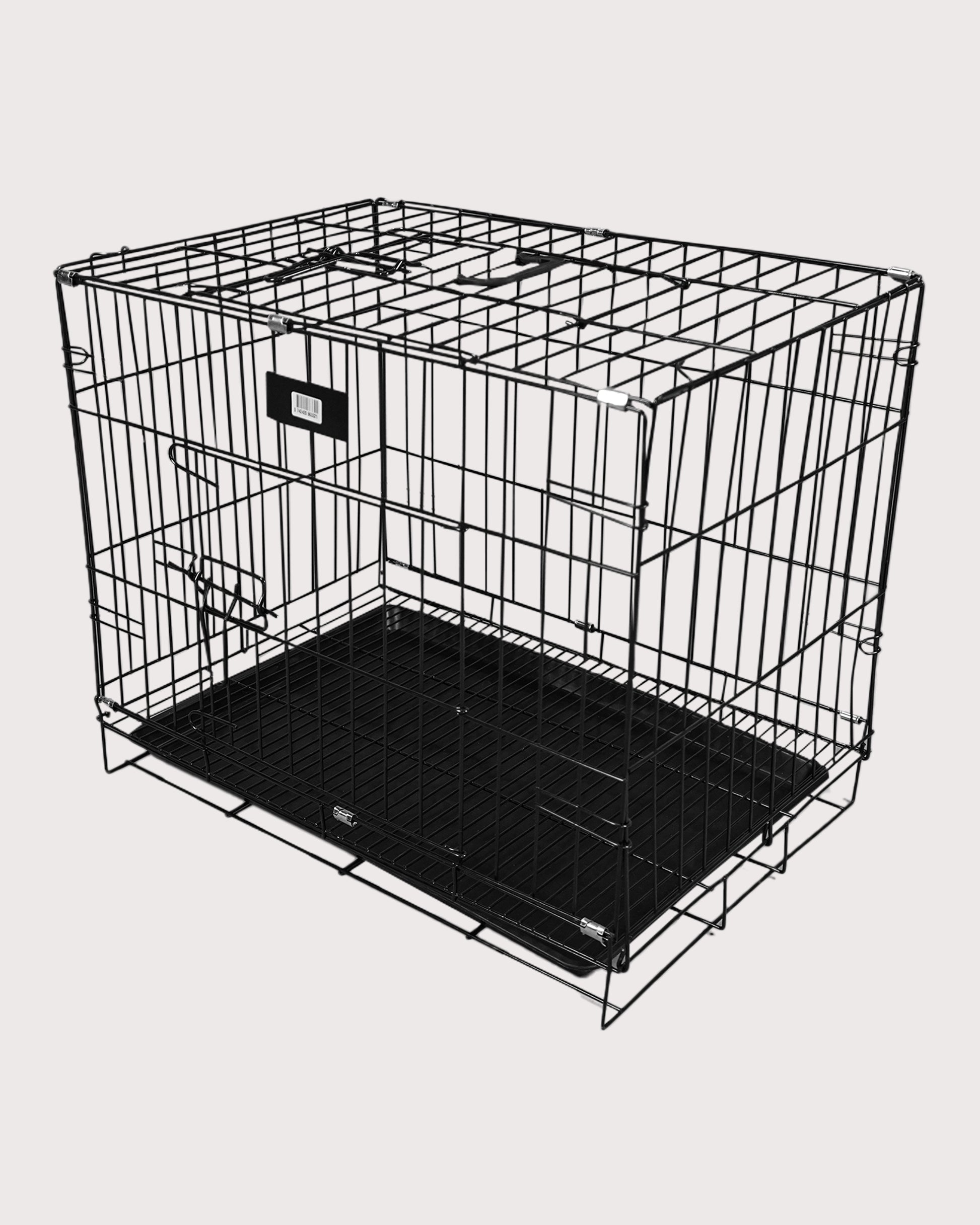 FURBEEZ PET SUPPLIES: Dog Crate with Tray Small 24 Inch