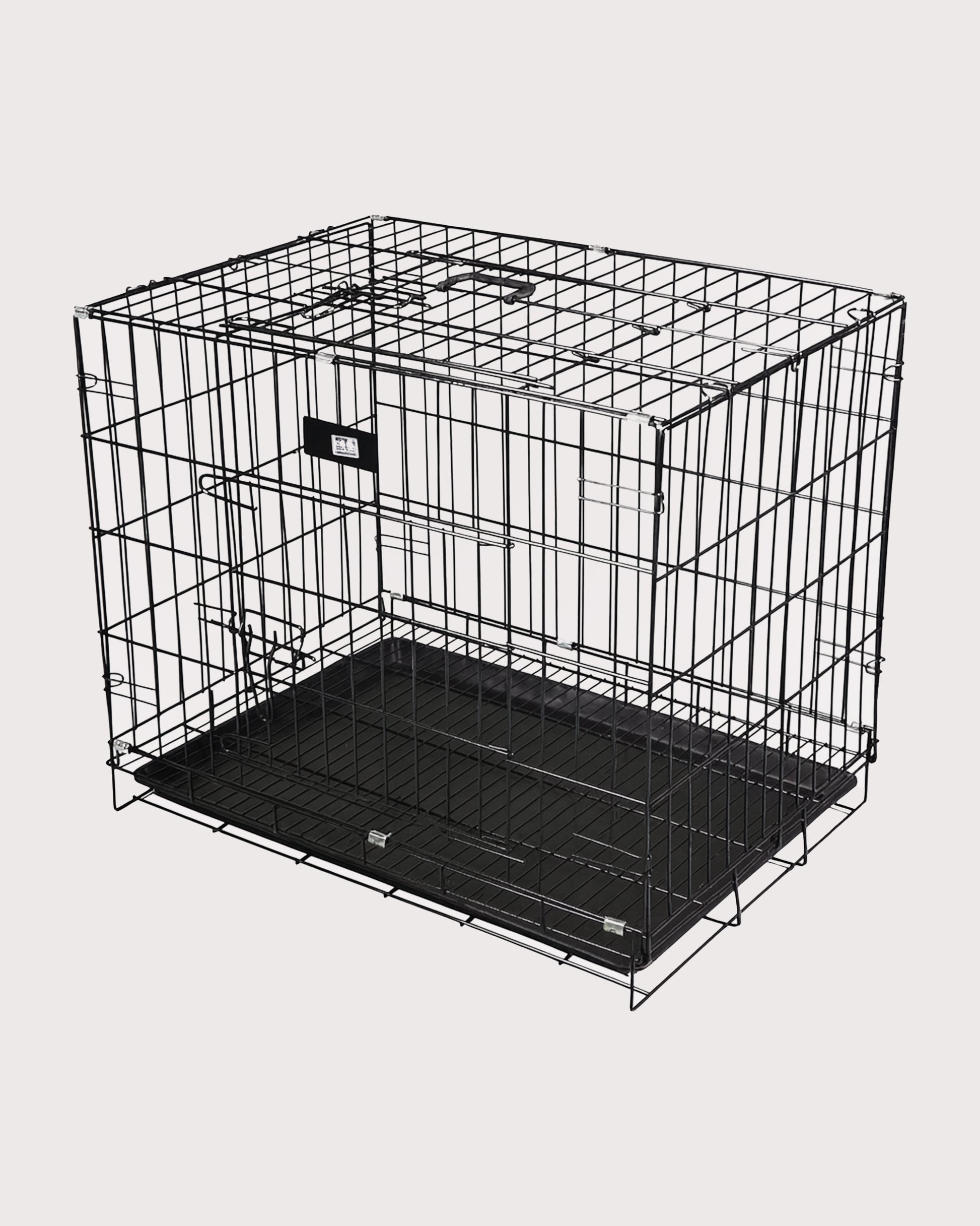 FURBEEZ PET SUPPLIES: Dog Crate with Tray Medium 30 Inch