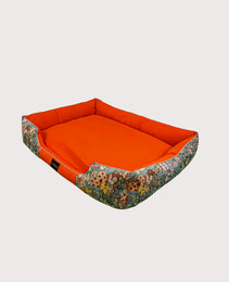 Furbeez Pet Beds: Medium Doodle Beds Orange