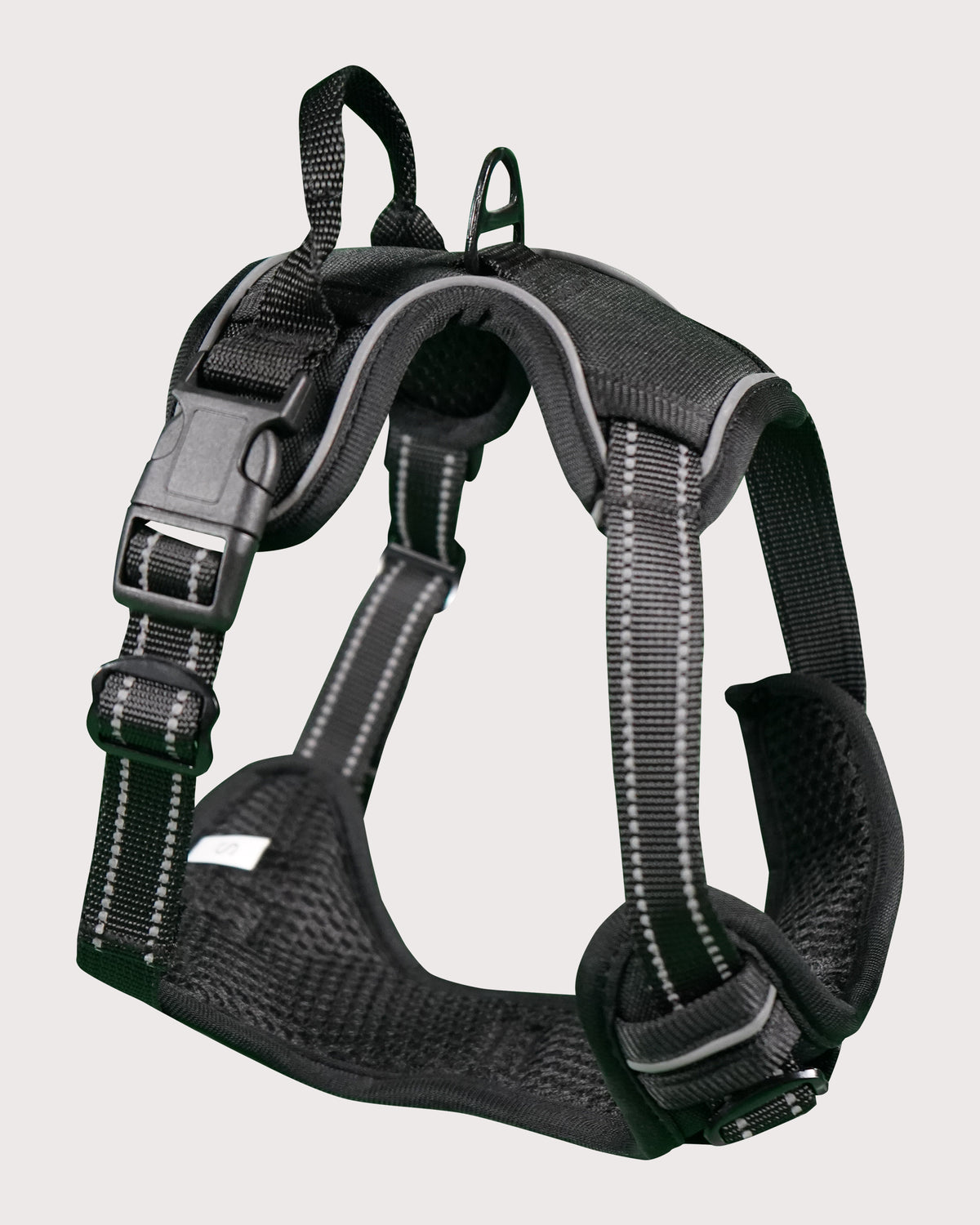 Furbeez Pet Accessories : Dog Harness Black/Medium