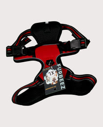 Furbeez Pet Accessories : Dog Harness Red/XL