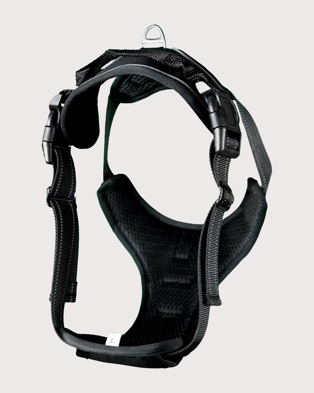 Furbeez Pet Accessories : Dog Harness Black/XL
