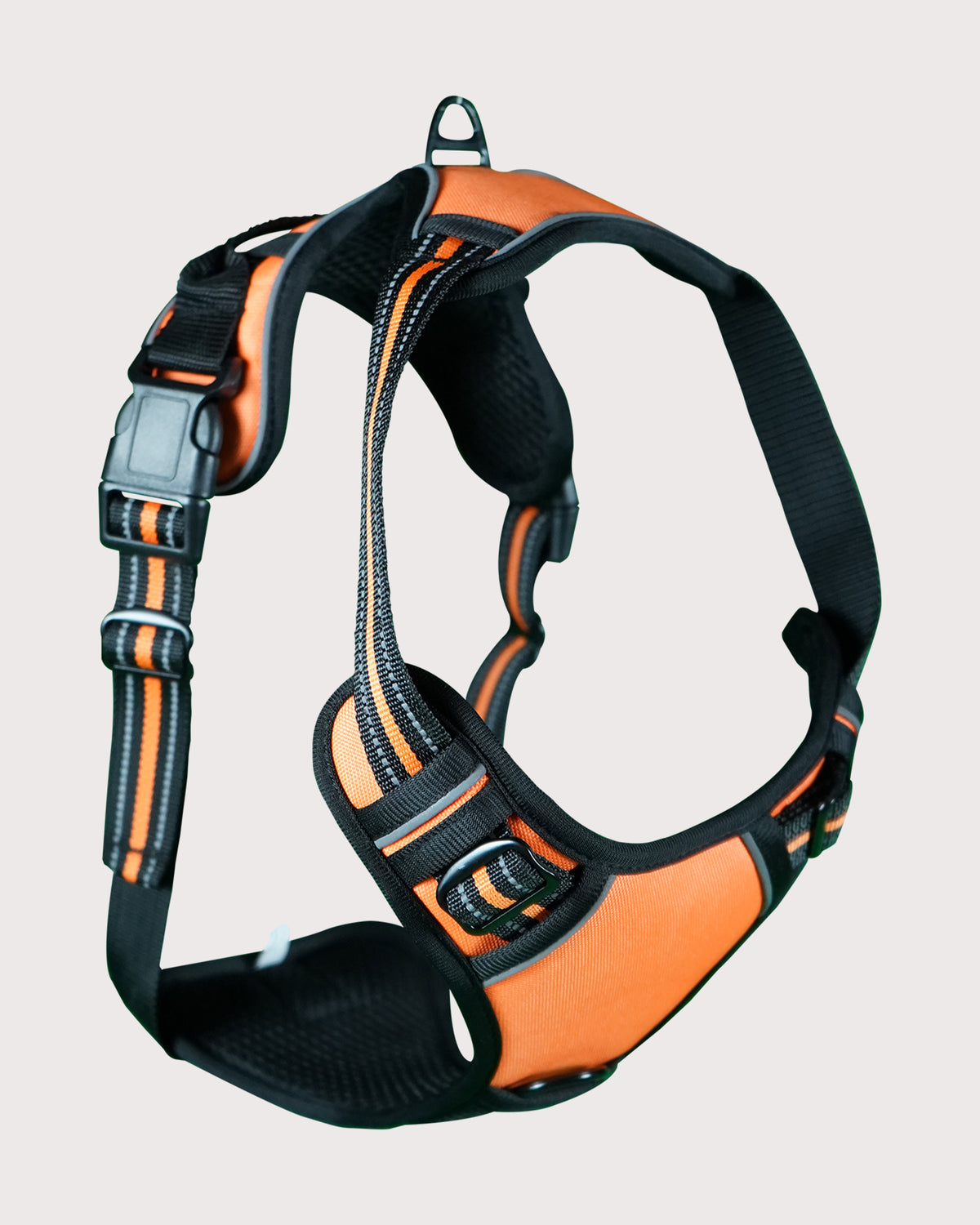 Furbeez Pet Accessories : Dog Harness Orange/Large