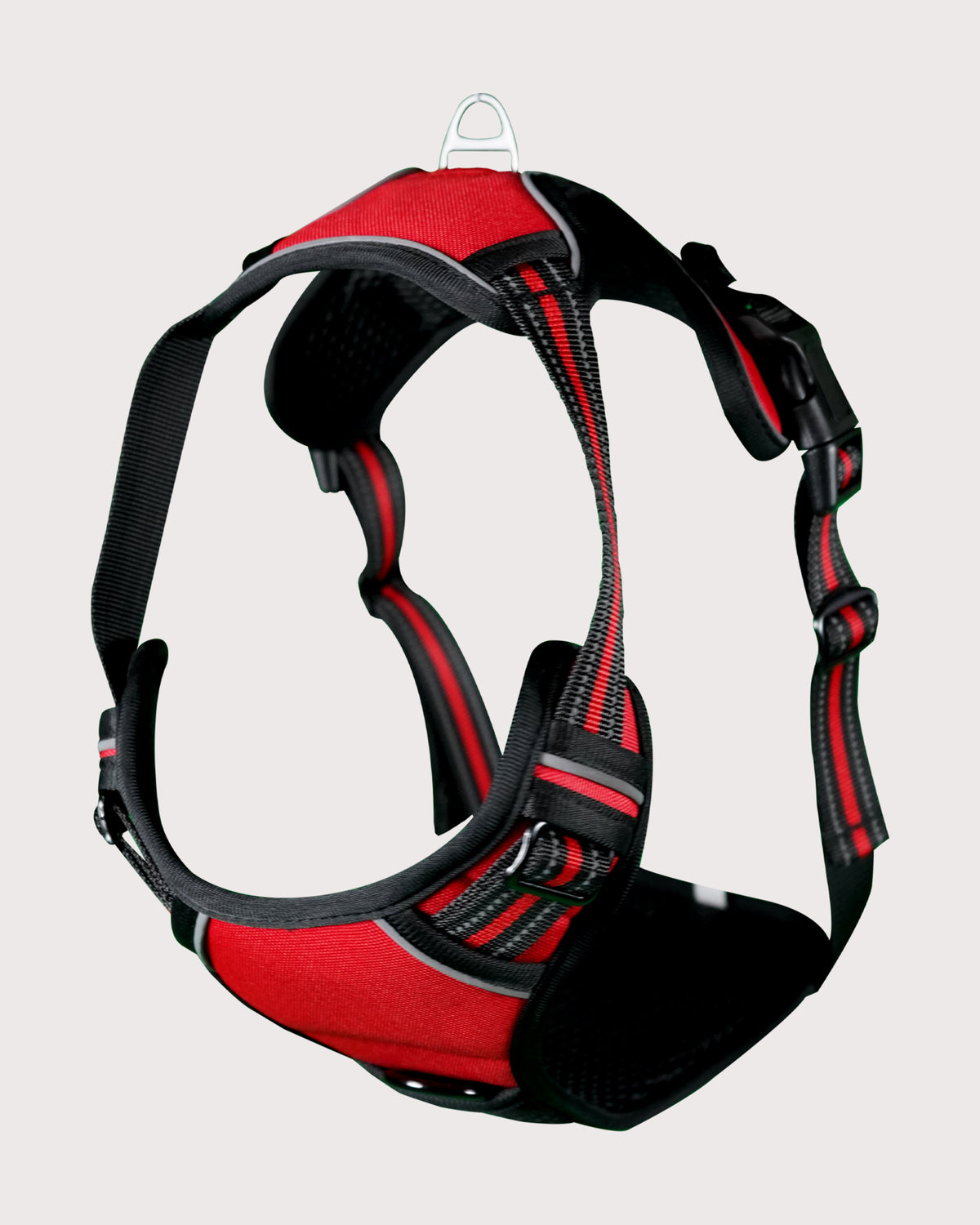 Furbeez Pet Accessories : Dog Harness Red/Large