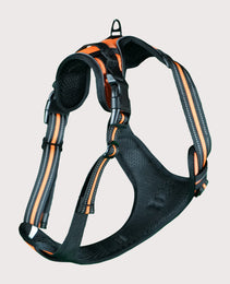 Furbeez Pet Accessories : Dog Harness Orange/XL