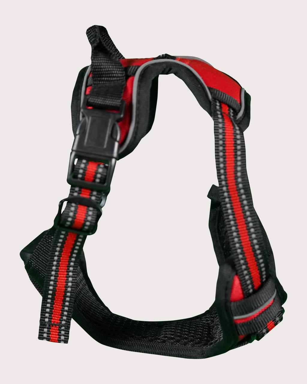 Furbeez Pet Accessories : Dog Harness Red/Medium