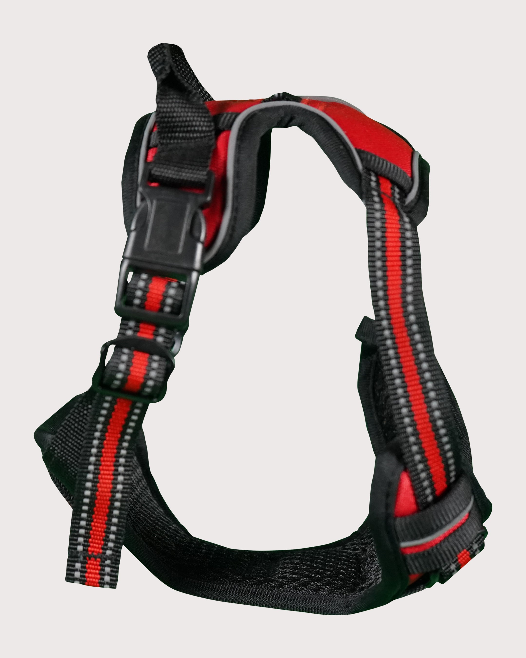 Furbeez Pet Accessories : Dog Harness Red/Medium