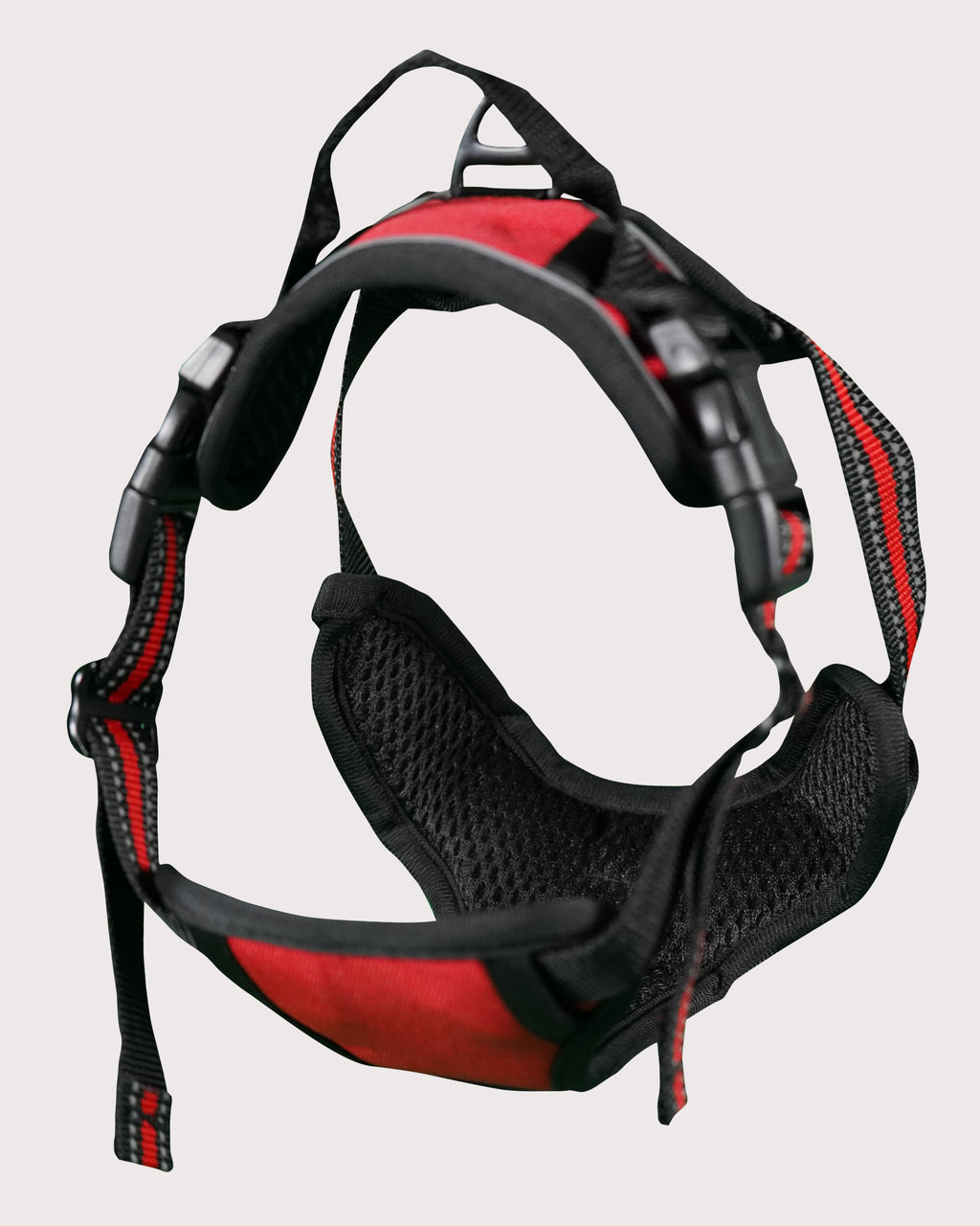 Furbeez Pet Accessories : Dog Harness Red/Medium