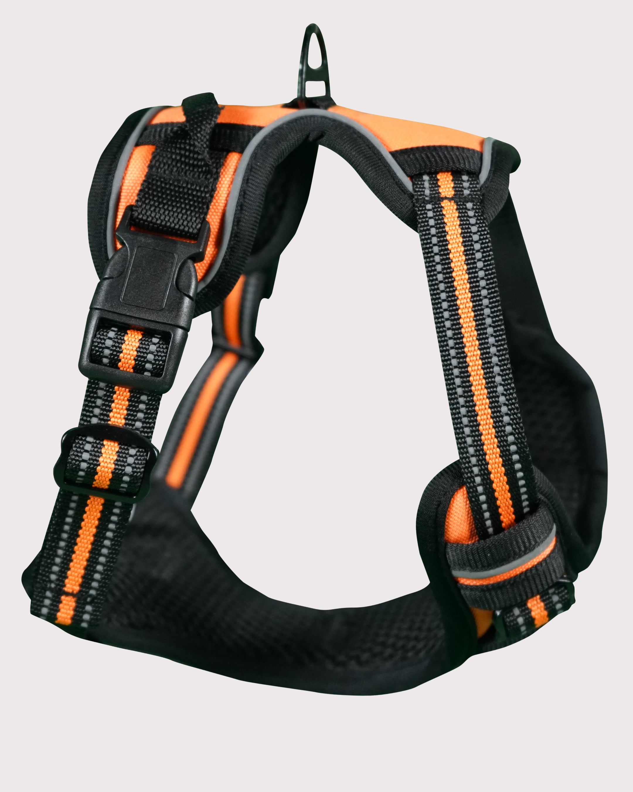 Furbeez Pet Accessories : Dog Harness Orange/Medium