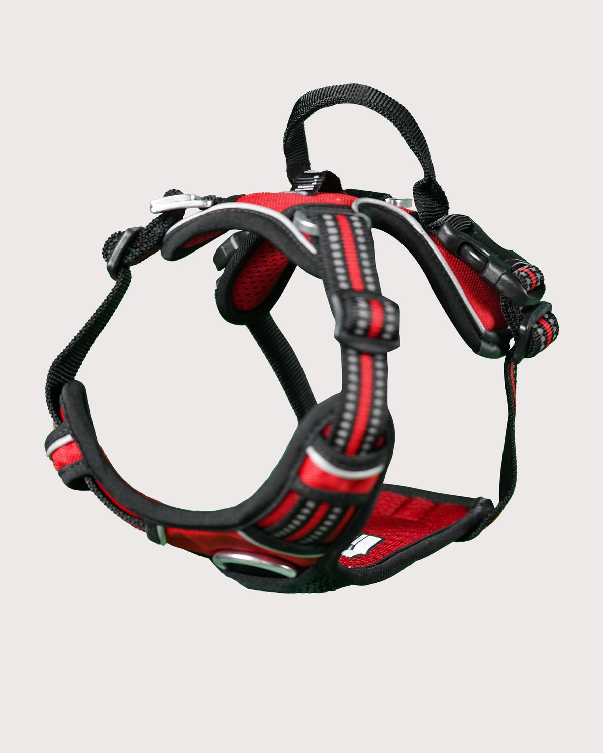 Furbeez Pet Accessories : Dog Harness Red/XS