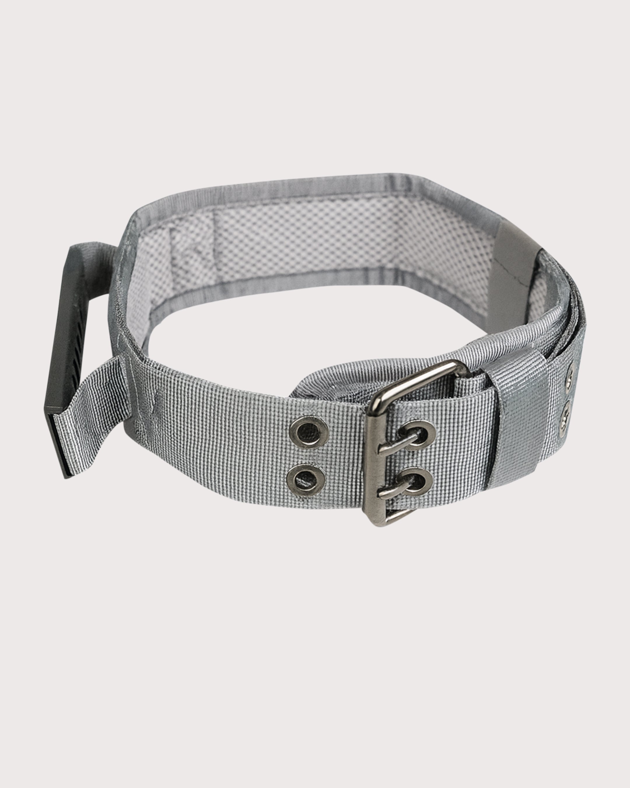 Furbeez Pet Accessories : Gray Tactical Dog Collar XL