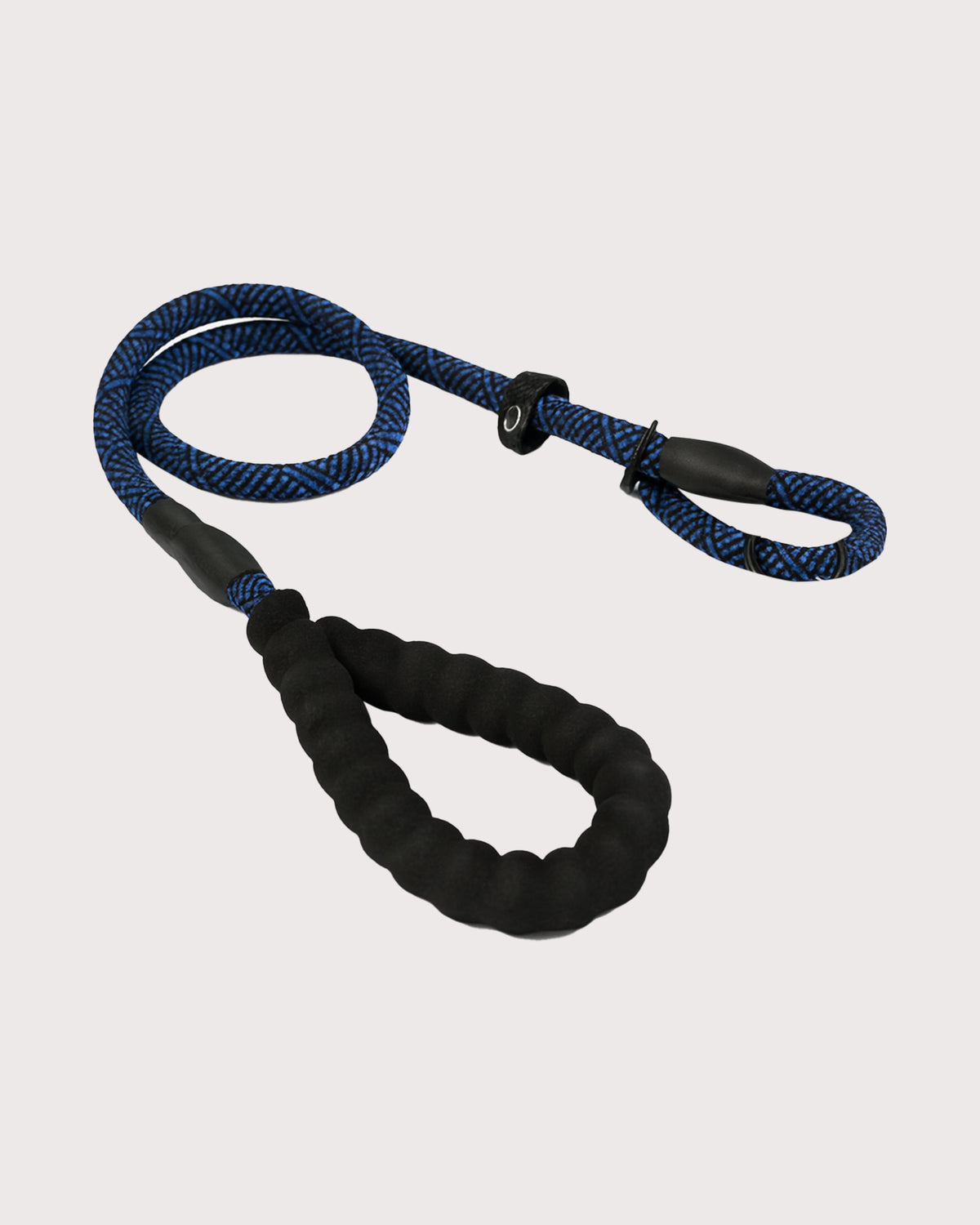Furbeez Pet Accessories : Braided Dog Leash Blue/Small