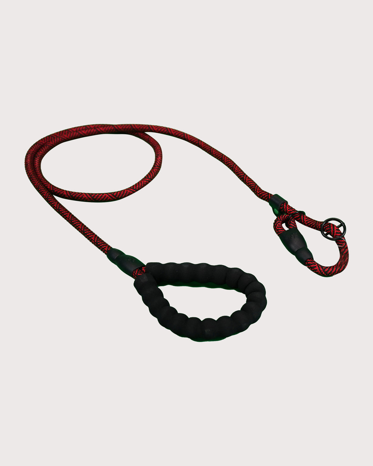 Furbeez Pet Accessories : Braided Dog Leash Red/Large