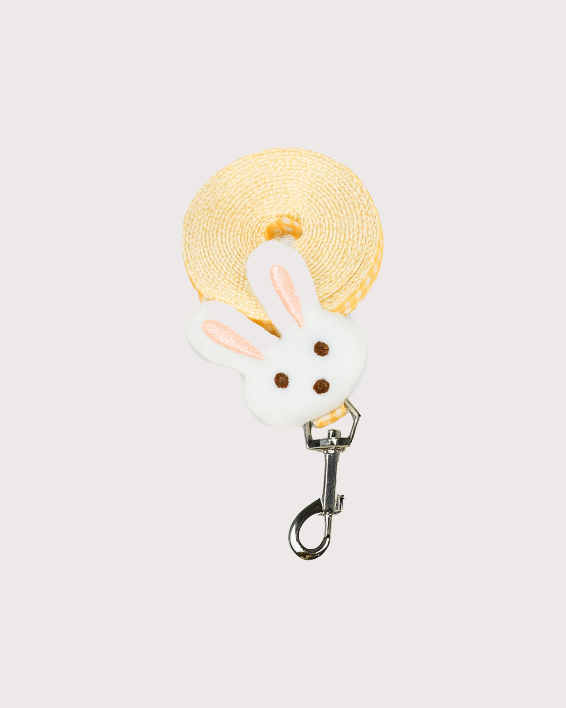 Furbeez Pet Accessories : Yellow Bunny Harness & Leash Set M