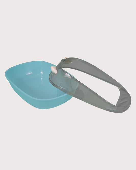 Furbeez Pet Accessories : Cat Litter Box Blue L