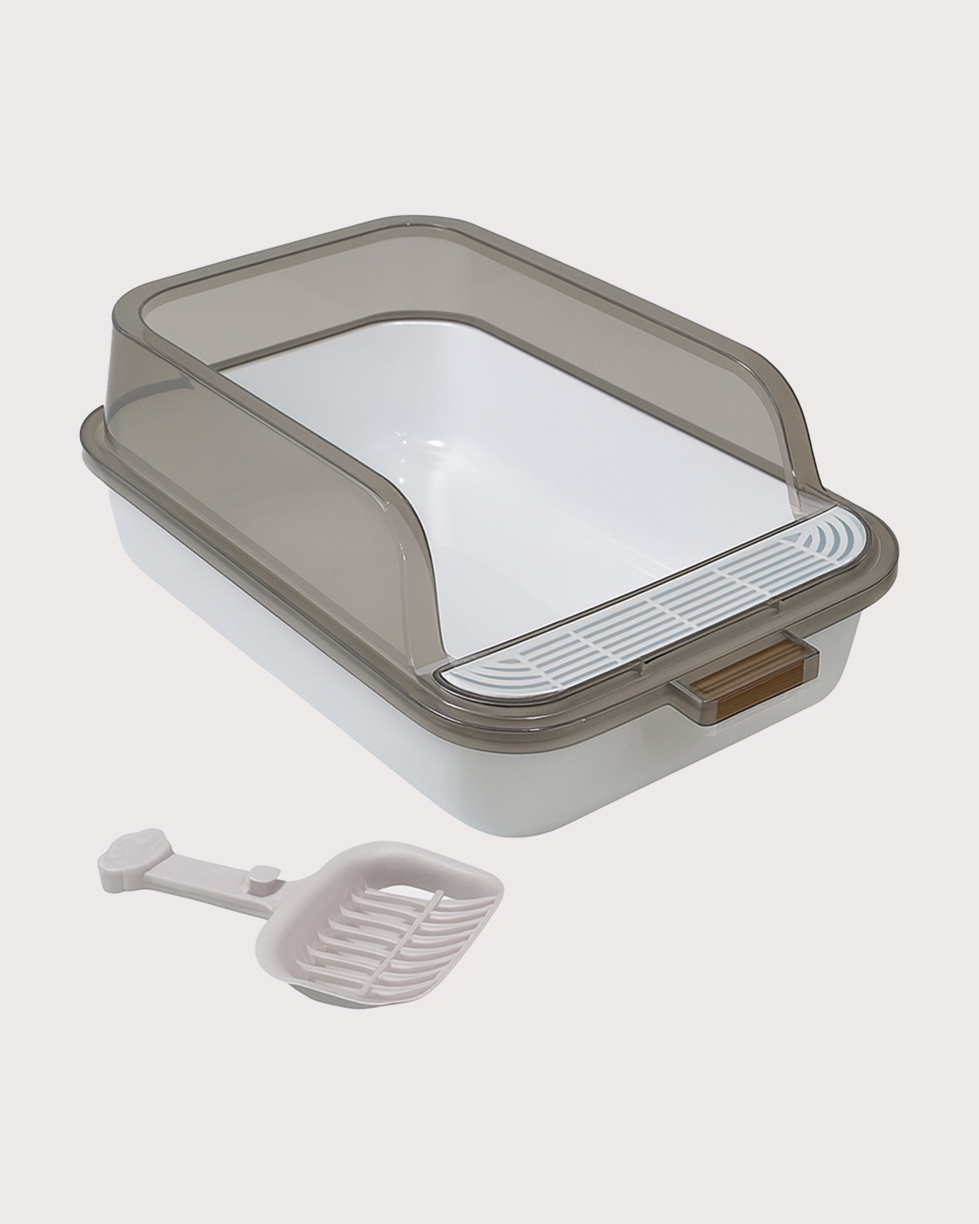Furbeez Pet Accessories : Cat Litter Box Blue M