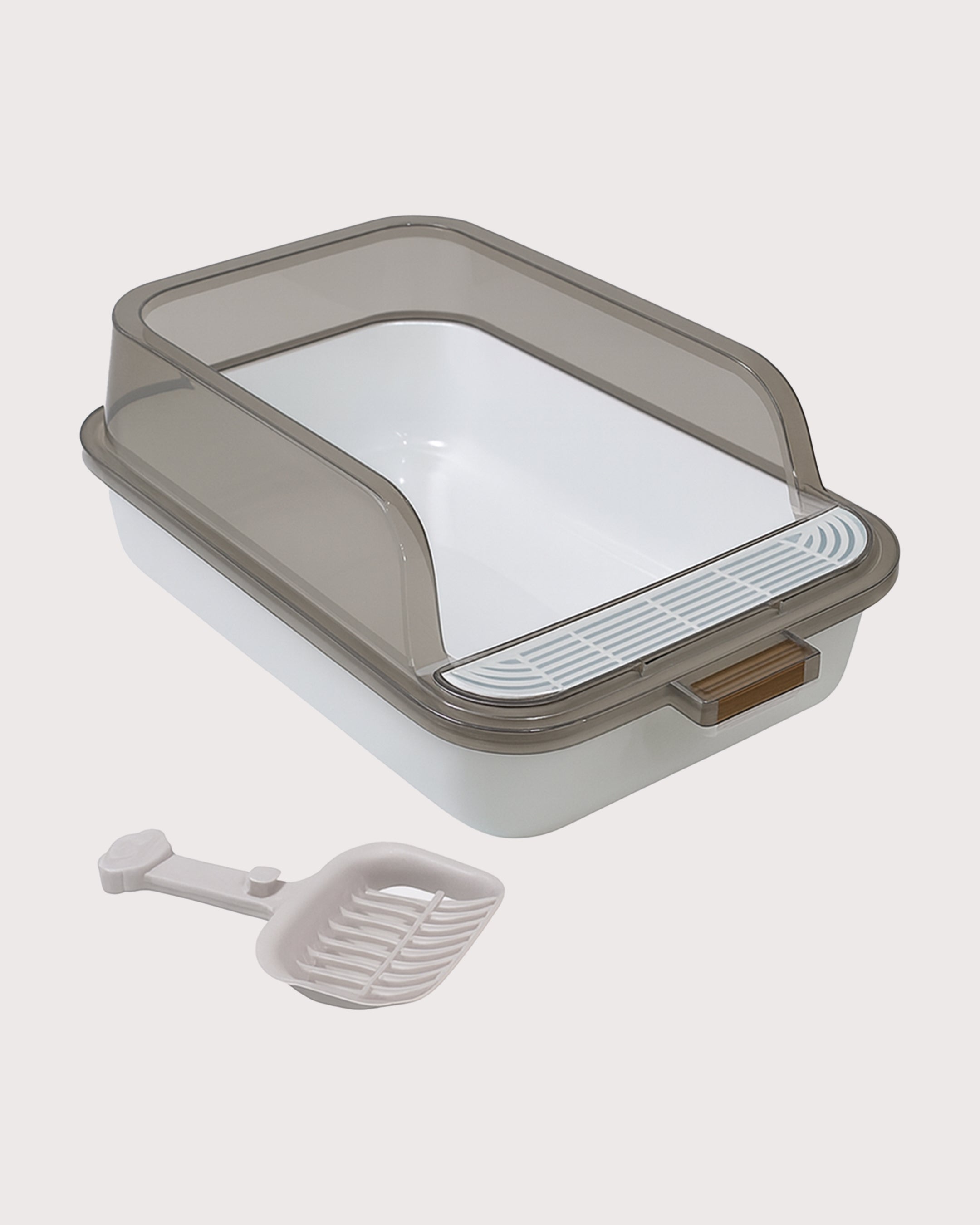 Furbeez Pet Accessories : Cat Litter Box Blue M