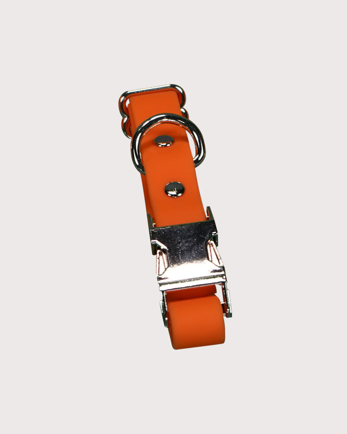 Furbeez Pet Accessories : Dog Collar & Leash waterproof set Orange Small