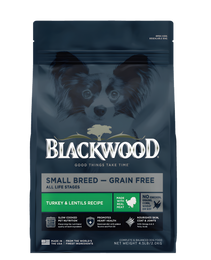 Blackwood Small Breed Grain free Turkey & Lentils Recipe All life stages dog food/ 2 kg