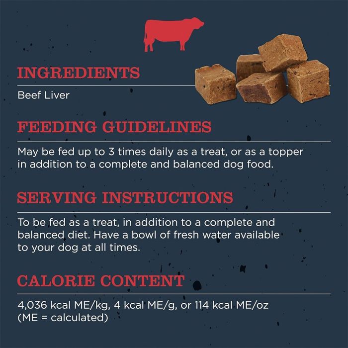 Blackwood Beef Liver dog treats 85 GM