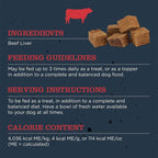 Blackwood Beef Liver dog treats 85 GM