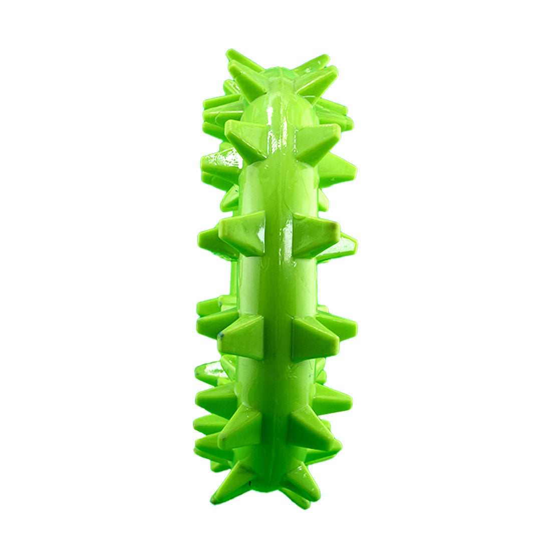Furbeez Dog Toy : Green Teeth cleaning ring Furbeez